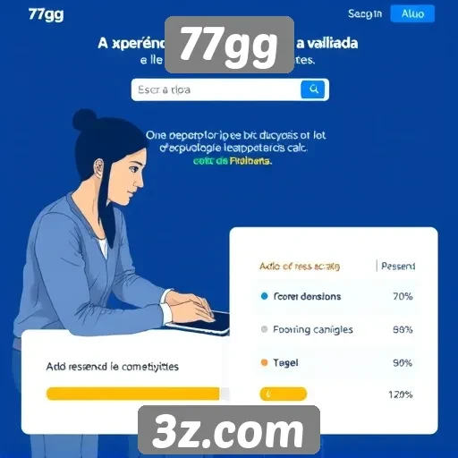 Experiência de usuário no site 77gg é avaliada